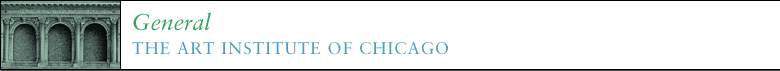 The Art Institute of Chicago: General